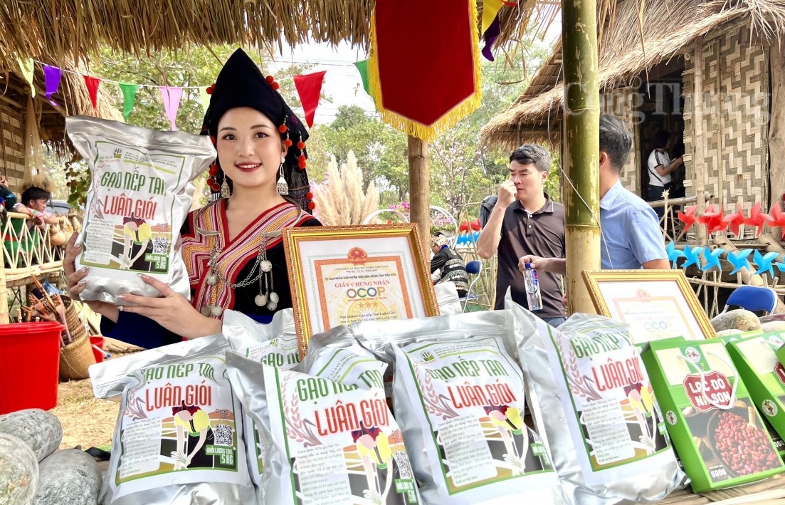 Điện Biên: 90 gian hàng trưng bày sản phẩm OCOP tại không gian văn hóa vùng cao