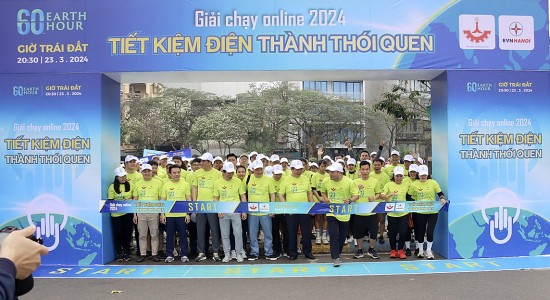 Sở Công Thương Hà Nội và EVNHANOI phát động giải chạy online