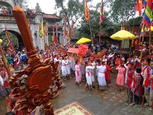 Lễ hội Bà Triệu đã góp phần quan trọng trong phát triển du lịch văn hóa ở địa phương. Ảnh dulichthanhhoa