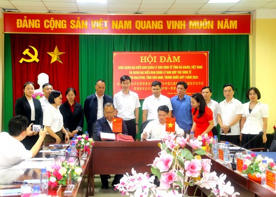 thuc day hop tac kinh te bien gioi ha giang viet nam van nam trung quoc