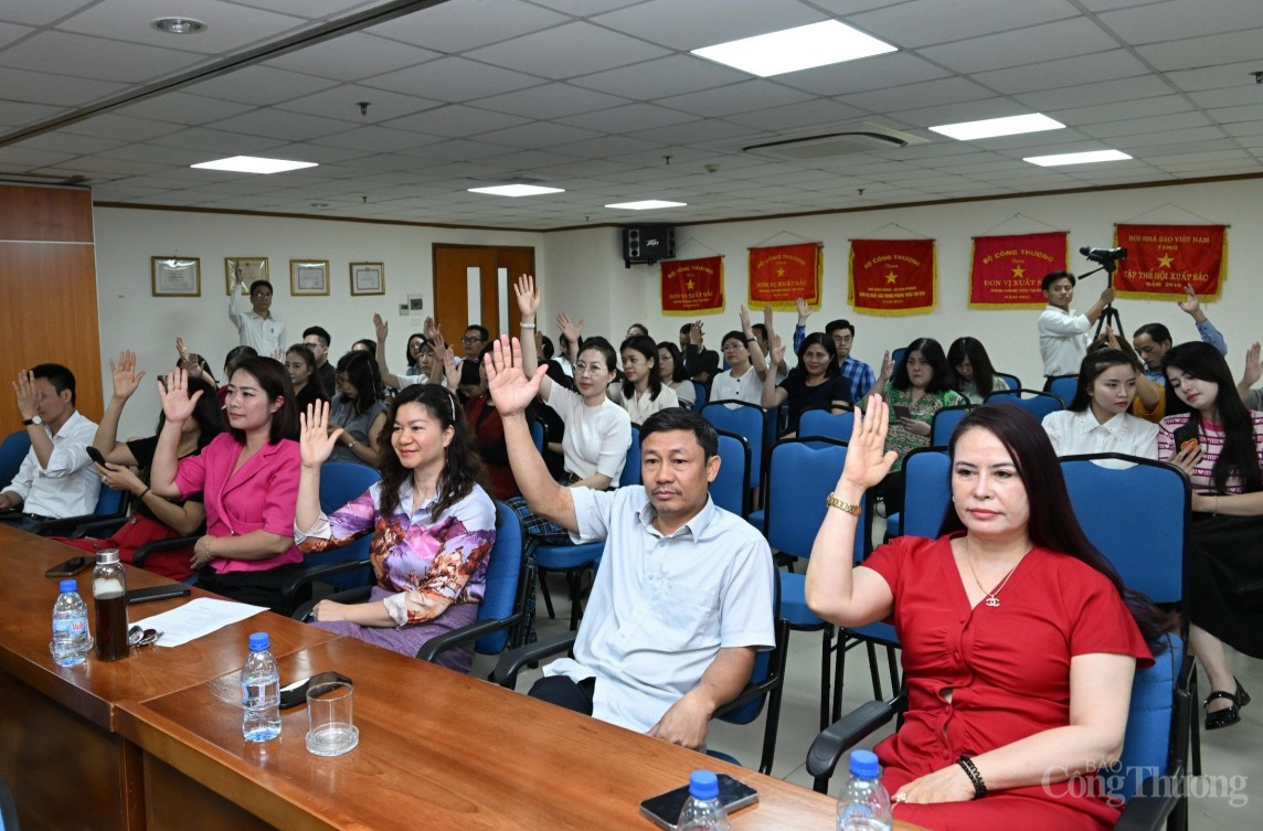 Hội nghị viên chức, người lao động Báo Công Thương năm 2024: Đồng thuận, đoàn kết để hoàn thành tốt nhiệm vụ