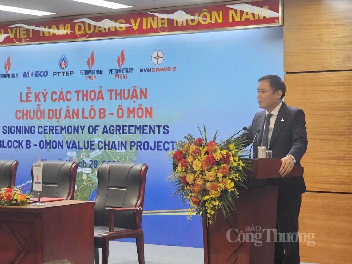 Petrovietnam thực hiện ký kết các thỏa thuận thương mại cho chuỗi dự án Lô B - Ô Môn