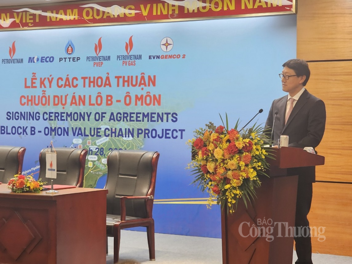 Petrovietnam thực hiện ký kết các thỏa thuận thương mại cho chuỗi dự án Lô B - Ô Môn