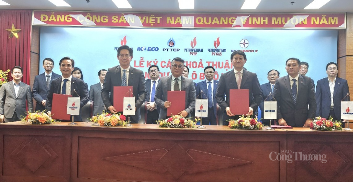 Petrovietnam thực hiện ký kết các thỏa thuận thương mại cho chuỗi dự án Lô B - Ô Môn