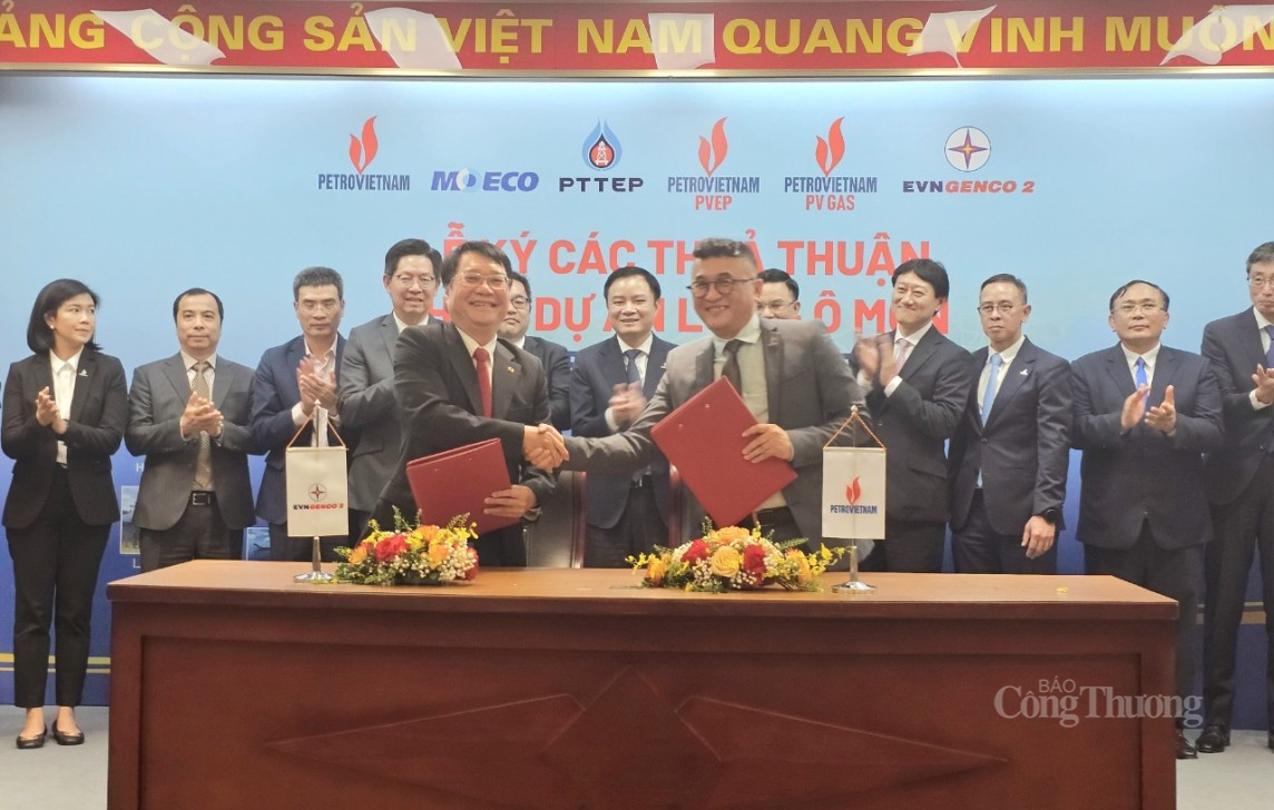 Petrovietnam thực hiện ký kết các thỏa thuận thương mại cho chuỗi dự án Lô B - Ô Môn