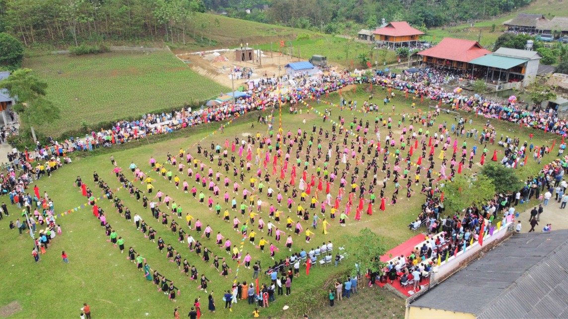 Yên Bái: Nhiều hoạt động đặc sắc tại Lễ đón nhận Bằng xếp hạng di tích cấp tỉnh Đình và miếu Bản Phố