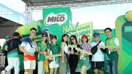 nestle milo dong hanh nang cao suc ben cho the he tre viet nam