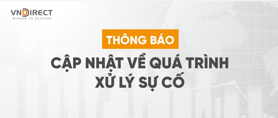 Hệ thống VNDirect được giao dịch trở lại, nhà đầu tư kêu khó đặt lệnh mua bán