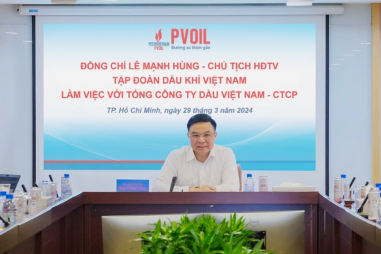 Mục tiêu phát triển của PVOIL: Trở thành doanh nghiệp số một về chất lượng dịch vụ kinh doanh xăng dầu