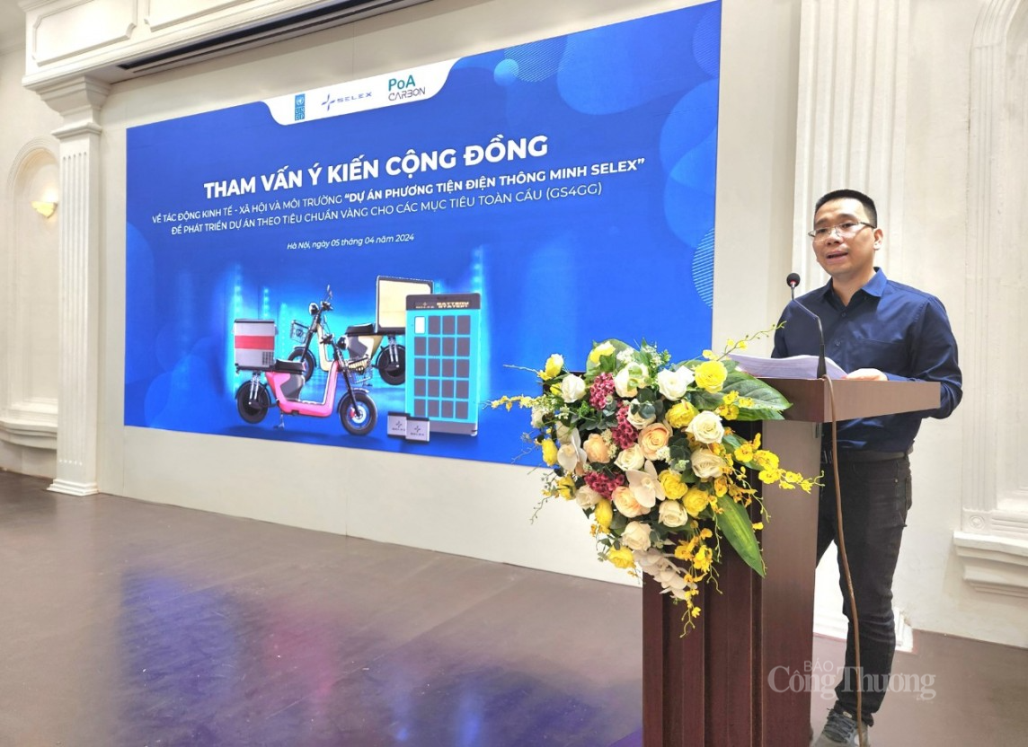 Phát triển “Dự án phương tiện điện thông minh Selex” theo Tiêu chuẩn vàng cho mục tiêu toàn cầu