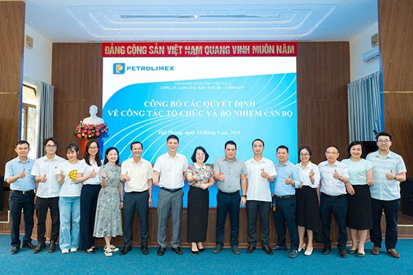 Petrolimex Hải Phòng: Thành lập Văn phòng và trao các quyết định bổ nhiệm cán bộ