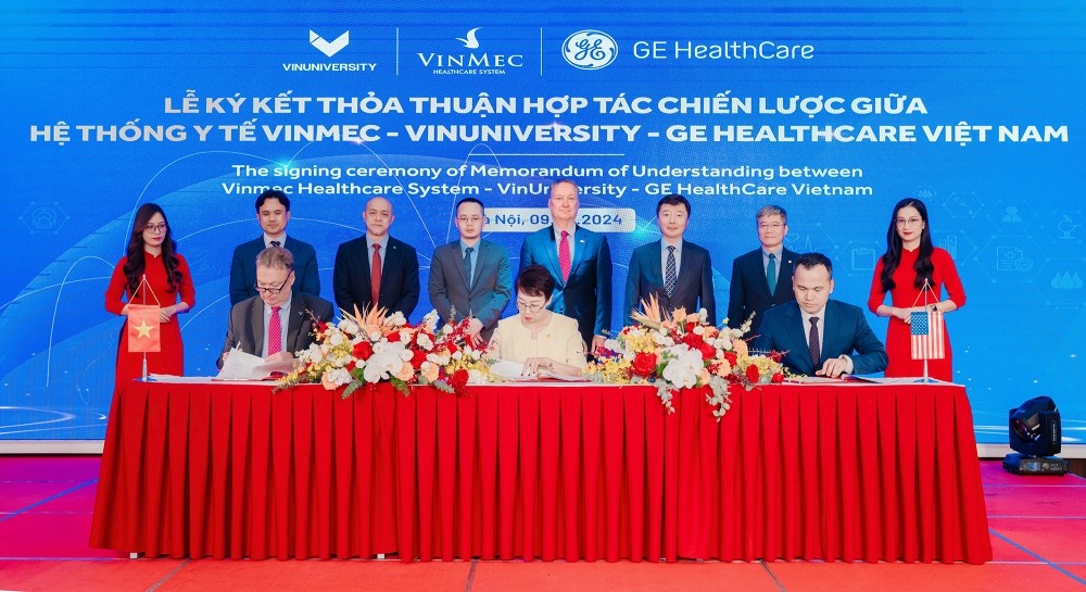 Vinmec – VinUni - GE HealthCare hợp tác đào tạo thực hành y khoa chuẩn quốc tế