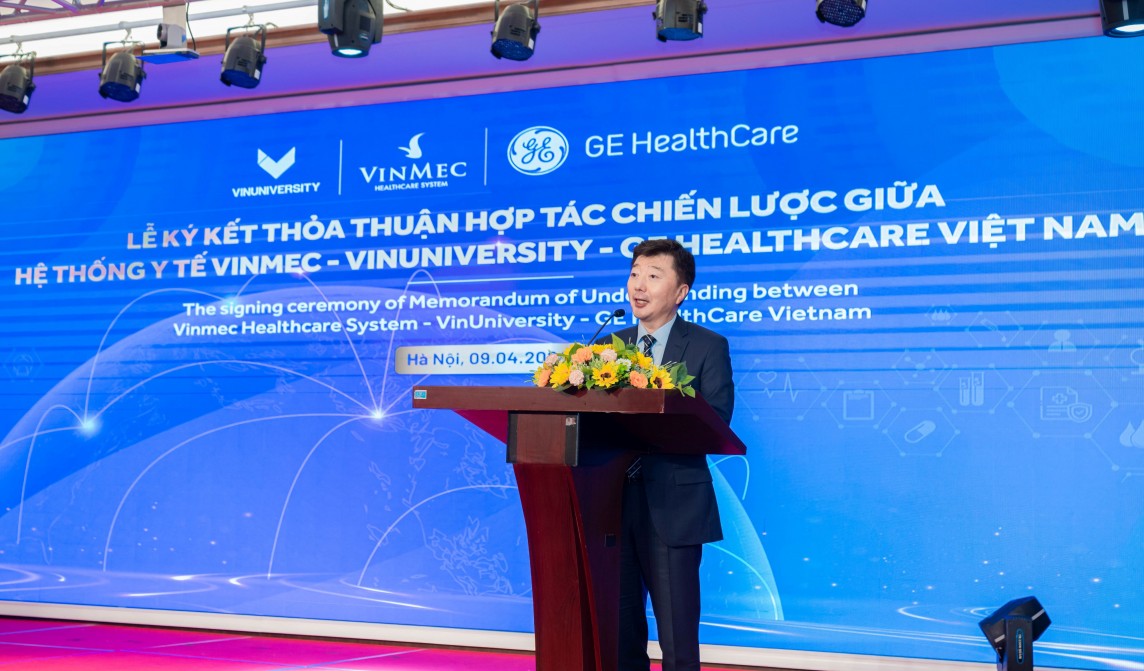 Vinmec – VinUni - GE HealthCare hợp tác đào tạo thực hành y khoa chuẩn quốc tế