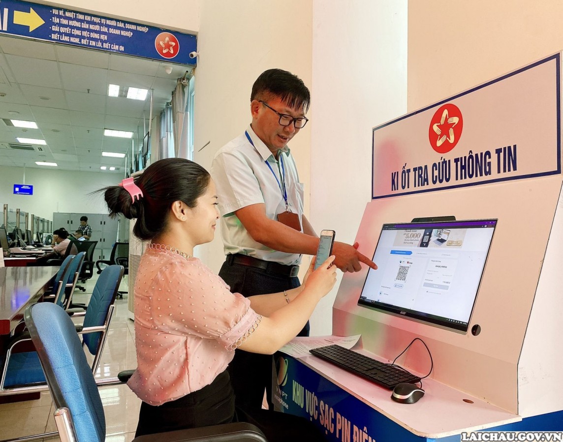 Lai Châu: Đẩy mạnh thu phí, lệ phí trực tuyến