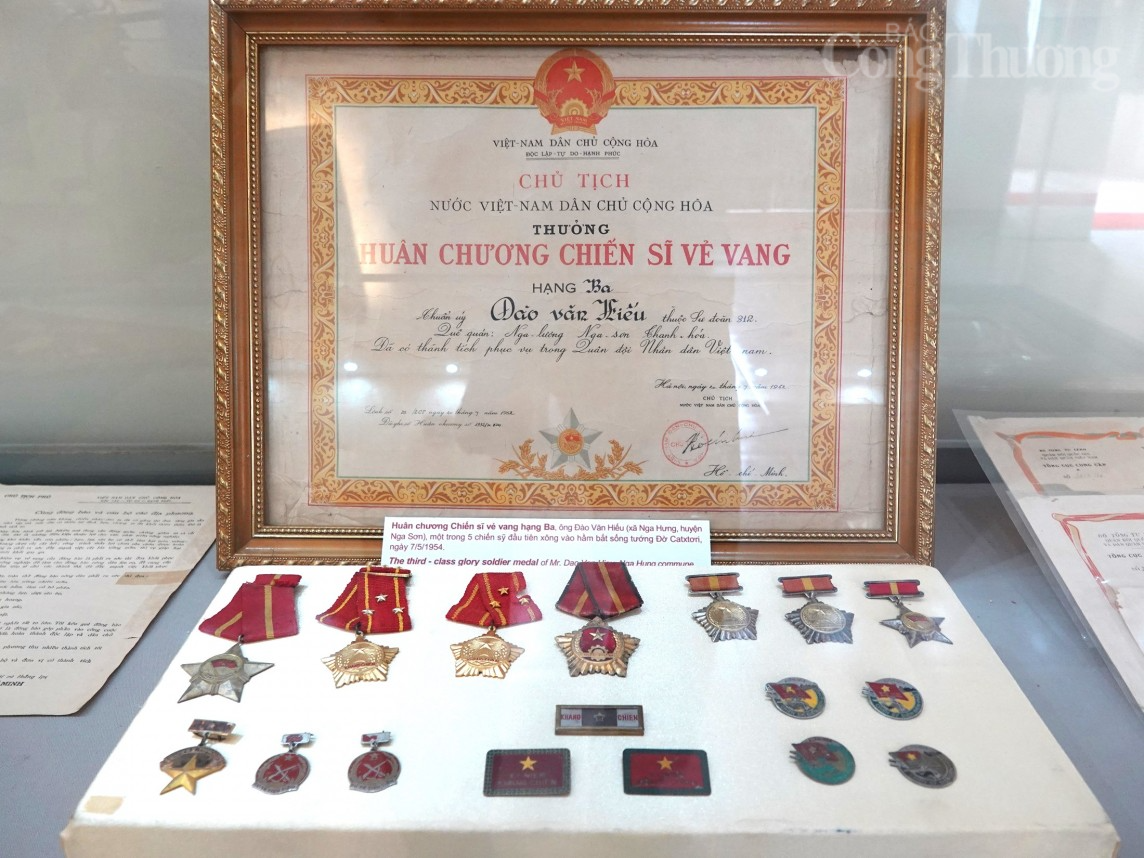 Chiêm ngưỡng những hiện vật lịch sử đặc biệt trong chiến dịch Điện Biên Phủ Chiêm ngưỡng những hiện vật lịch sử đặc biệt trong chiến dịch Điện Biên Phủ