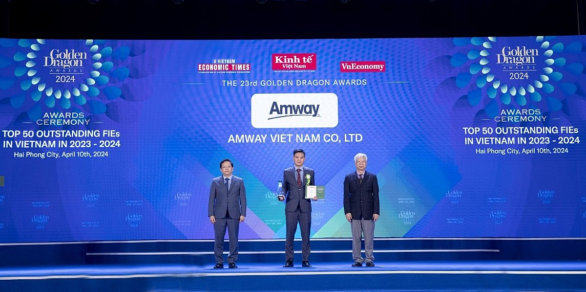 Amway Việt Nam vinh dự là doanh nghiệp FDI phát triển nền kinh tế xanh bền vững