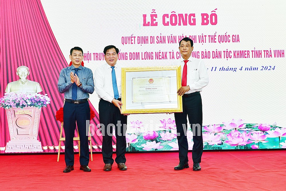 Trà Vinh: Công nhận lễ hội Đom Lơng Néak Tà là Di sản văn hóa phi vật thể quốc gia