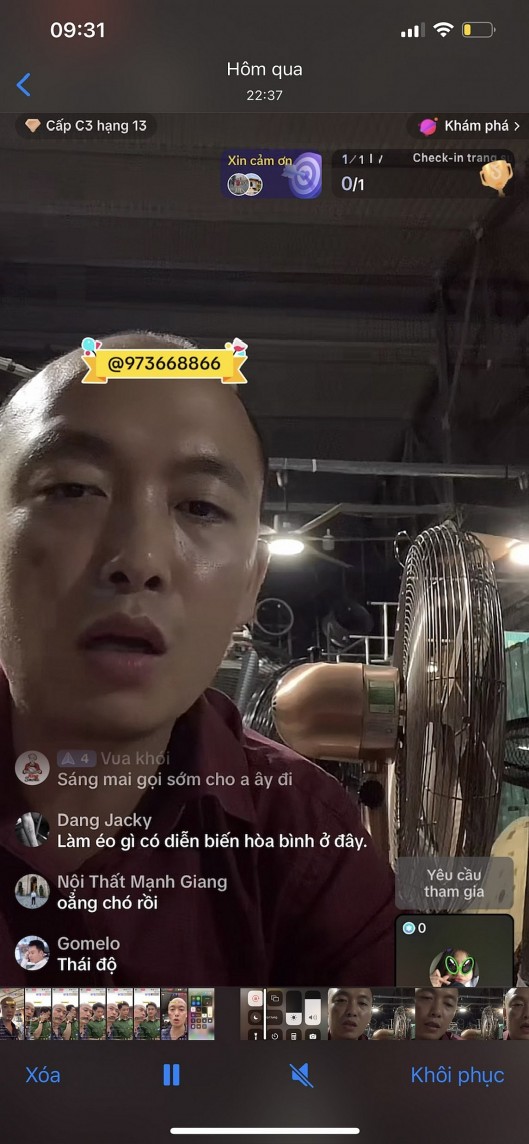 Tiktok “Vua quạt” đăng clip xin lỗi và tới làm việc với công an