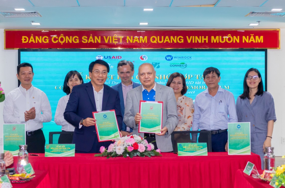 Saigon Co.op ký kết với Winrock International triển khai mô hình tuần hoàn chất thải