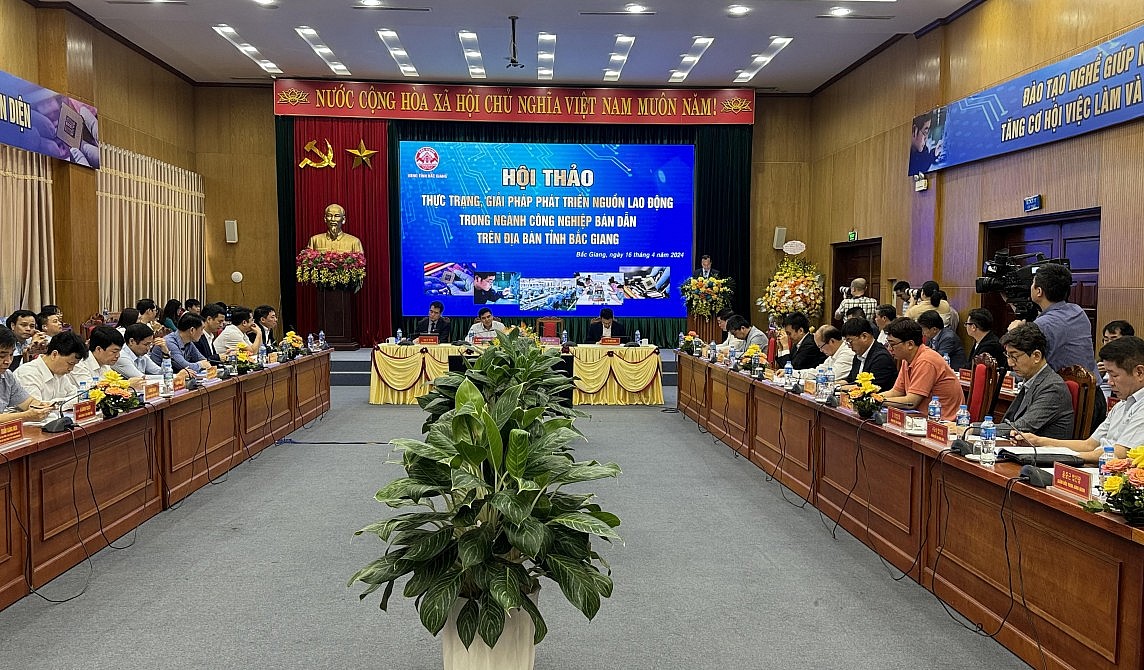Bắc Giang: Kết nối, tạo nguồn lao động cho ngành công nghiệp bán dẫn