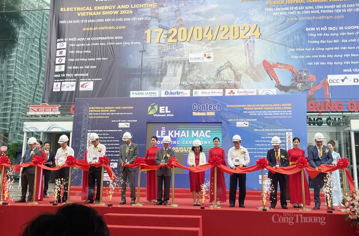 Khai mạc Triển lãm Contech Vietnam 2024 và EL Vietnam 2024