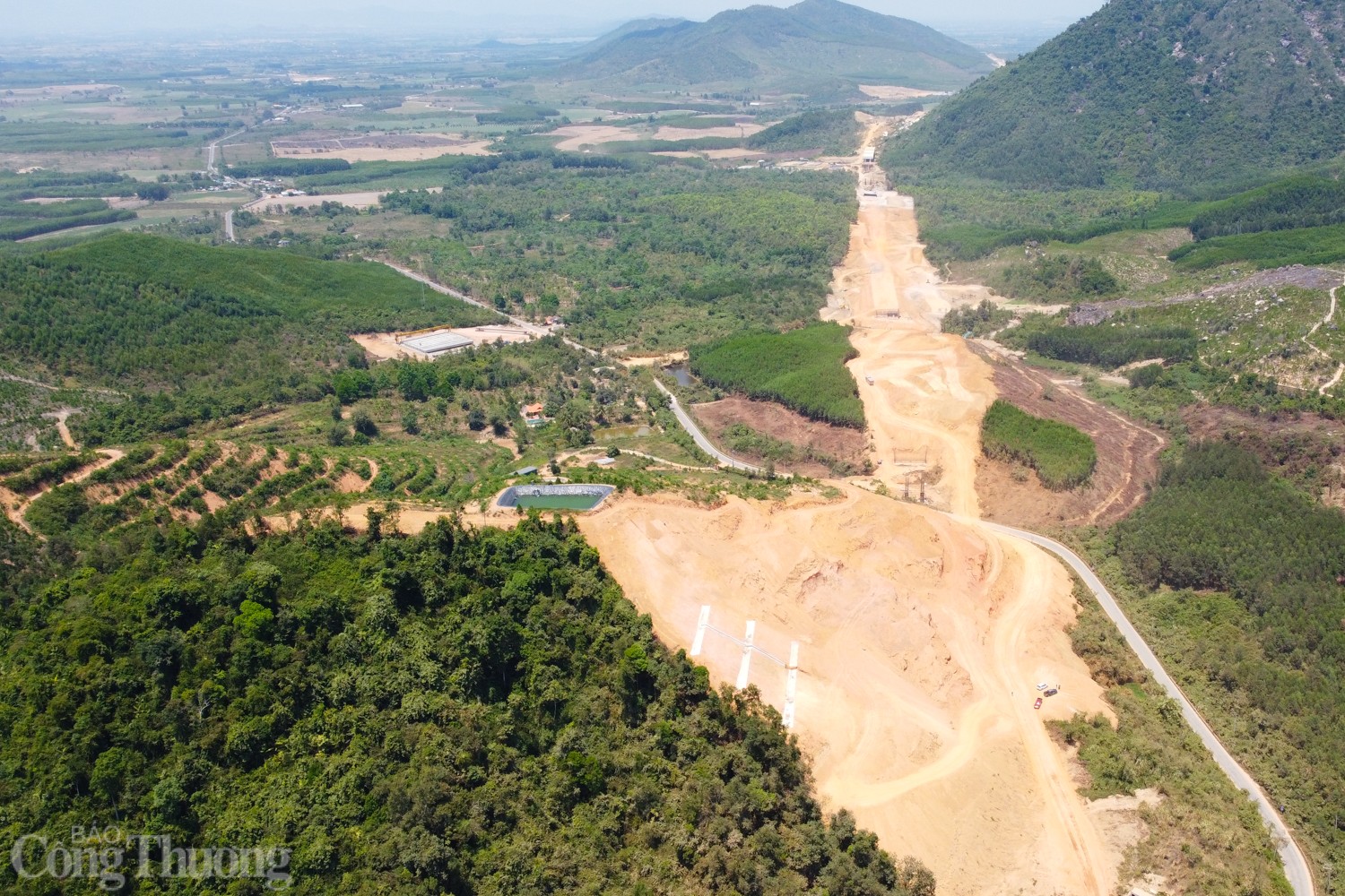 Hiện trạng cao tốc Vân Phong - Nha Trang sau hơn 1 năm thi công