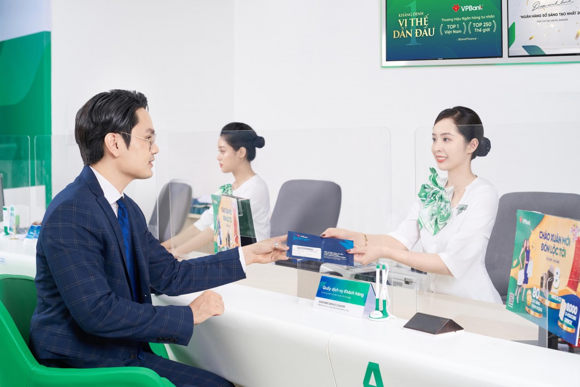 VPBank ghi nhận lợi nhuận trước thuế hợp nhất quý 1 tăng gần 66% so với quý 4/2023