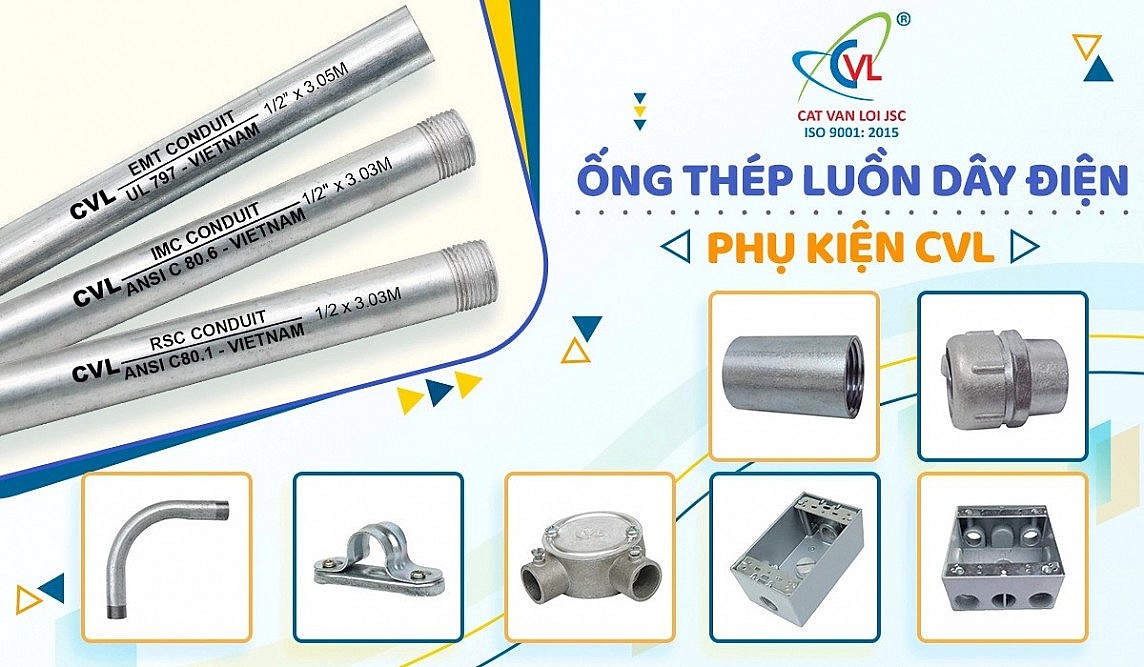 Ống thép luồn dây điện EMT: Giải pháp hiệu quả cho việc giảm nhiễu điện từ đến 95%