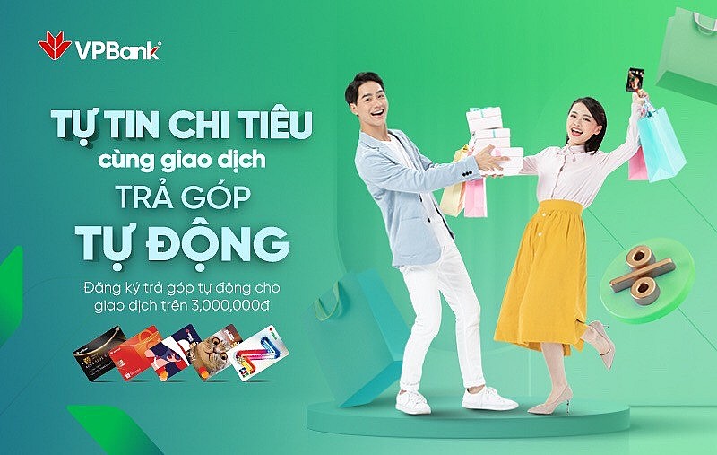 Linh hoạt tự động trả góp cùng thẻ tín dụng VPBank