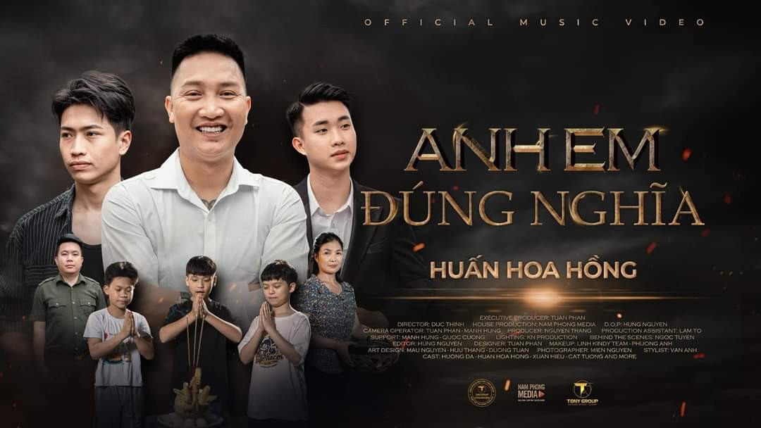 Huấn Hoa Hồng sáng tác ca khúc "Anh em đúng nghĩa" để tặng Khá Bảnh