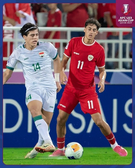 u23 iraq u23 indonesia hiep phu vo oa cam xuc