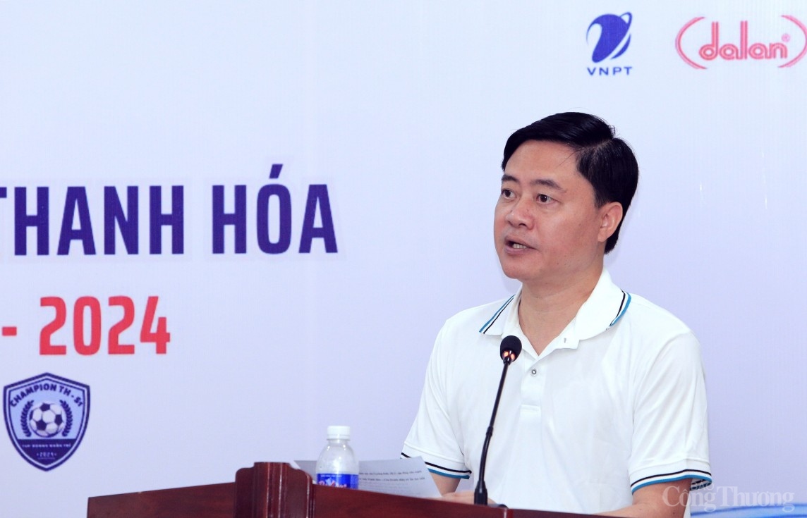 Thanh Hóa: Công bố giải bóng đá sân 7 người Cup Doanh nhân trẻ lần thứ nhất năm 2024