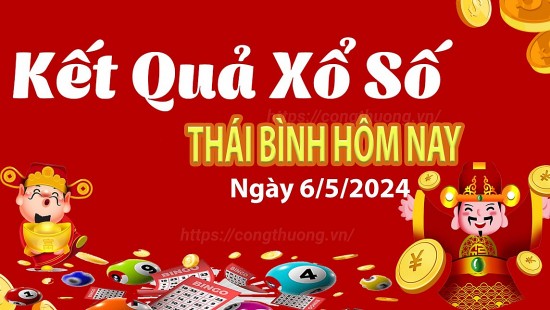 XSTB 5/5, Kết quả xổ số Thái Bình hôm nay 5/5/2024, KQXSTB Chủ nhật ngày 5 tháng 5