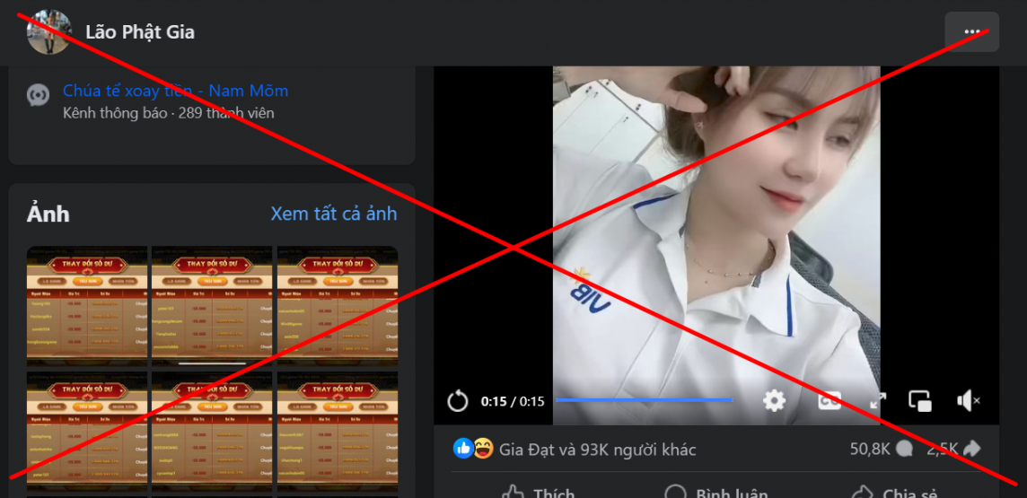 Fanpage Lão Phật Gia lợi dụng clip nhạy cảm của nữ nhân viên ngân hàng để câu “view bẩn”