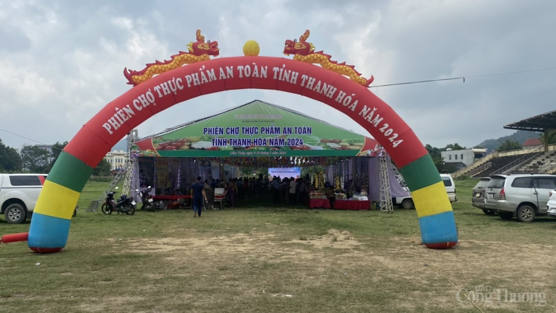 Thanh Hóa: Hàng loạt sản phẩm OCOP hội tụ tại Phiên chợ thực phẩm an toàn năm 2024 Thanh Hóa: Hàng loạt sản phẩm OCOP hội tụ tại Phiên chợ thực phẩm an toàn năm 2024