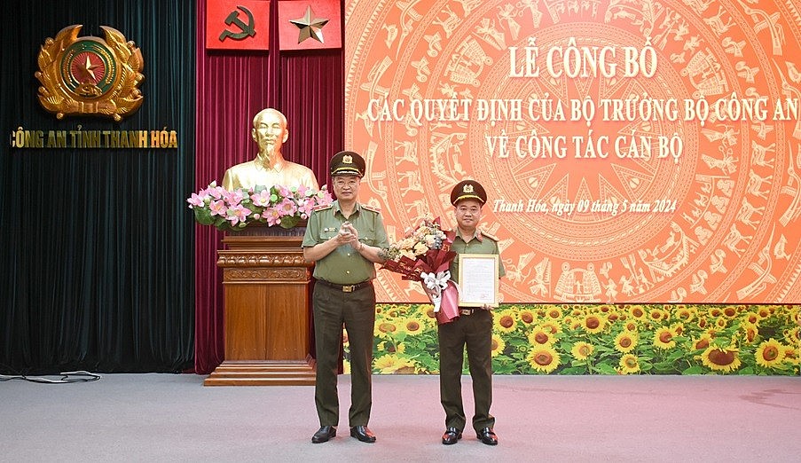 Đại tá Lê Ngọc Anh làm Thủ trưởng Cơ quan An ninh điều tra Công an tỉnh Thanh Hóa