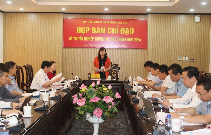Lào Cai bố trí 26 điểm thi tốt nghiệp trung học phổ thông năm 2024