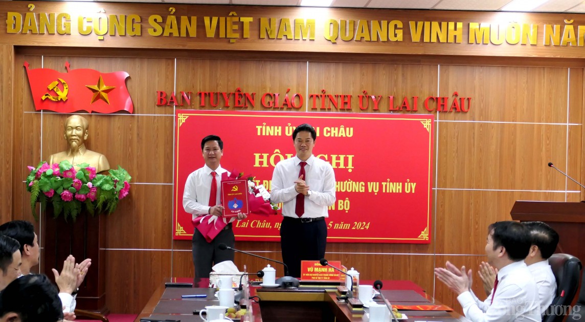 Bổ nhiệm ông Lý Vần Tải giữ chức Phó trưởng Ban Tuyên giáo tỉnh Lai Châu