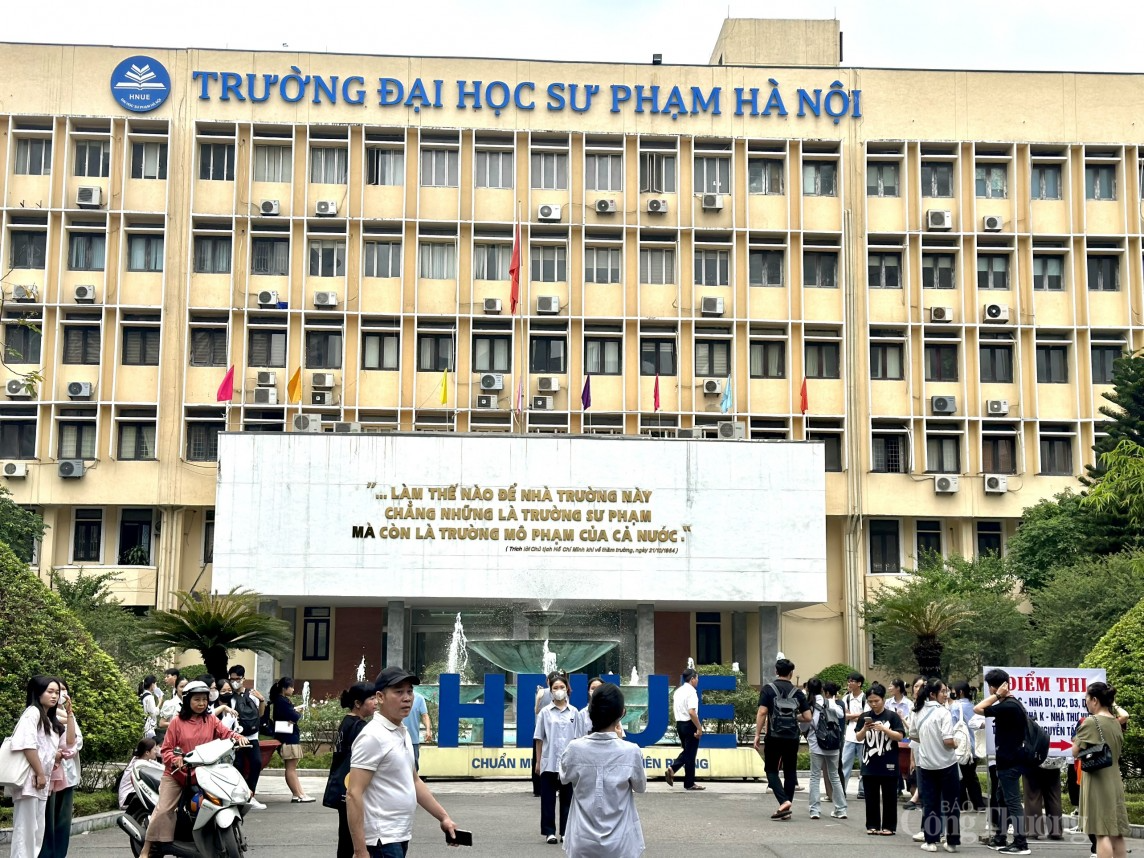 Hơn 11.000 thí sinh tham gia kỳ thi đánh giá năng lực của Trường Đại học Sư phạm Hà Nội