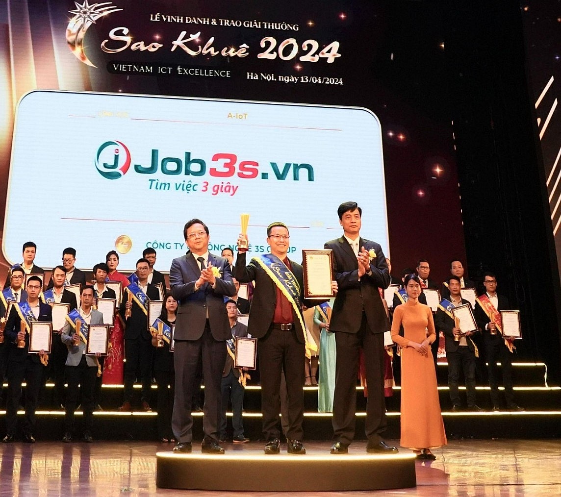 Job3s.vn giành giải thưởng TOP 10 thương hiệu bền vững quốc gia