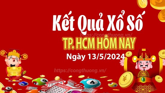 XSHCM 13/5, Xem kết quả xổ số TP.HCM hôm nay 13/5/2024, xổ số TP.HCM ngày 13 tháng 5