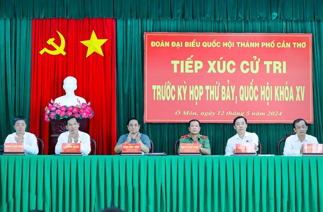 Thủ tướng Phạm Minh Chính thông tin đến cử tri về dự án điện khí Lô B – Ô Môn