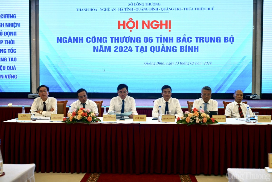 Hội nghị ngành Công Thương 06 tỉnh Bắc Trung Bộ