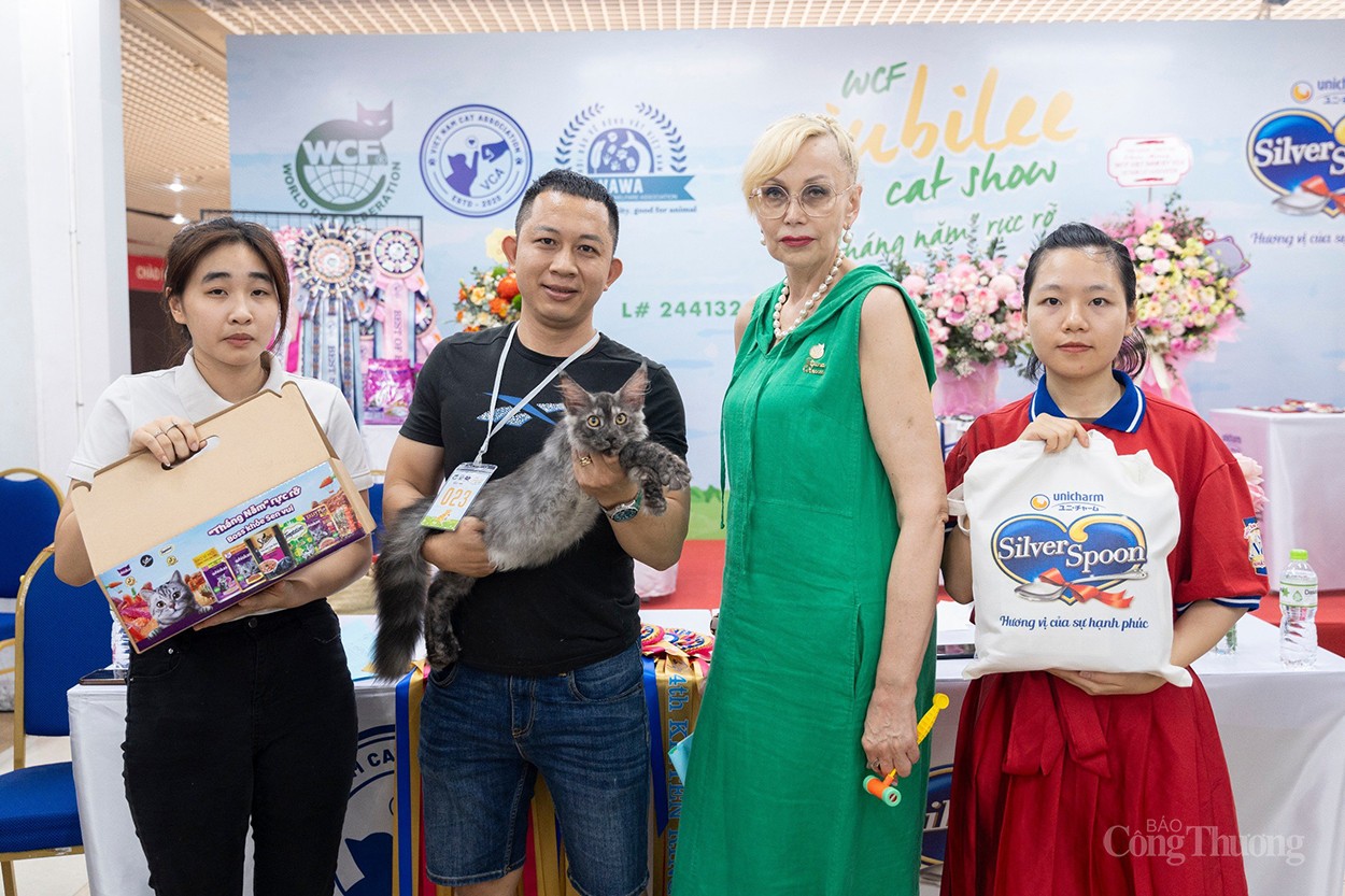 WCF Jubilee Cat Show 2024: Thúc đẩy nghề nhân giống, xuất khẩu mèo