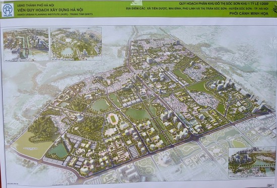ha noi cong bo 3 do an quy hoach phan khu do thi soc son