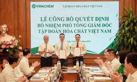cong bo quyet dinh bo nhiem 2 pho tong giam doc tap doan hoa chat viet nam