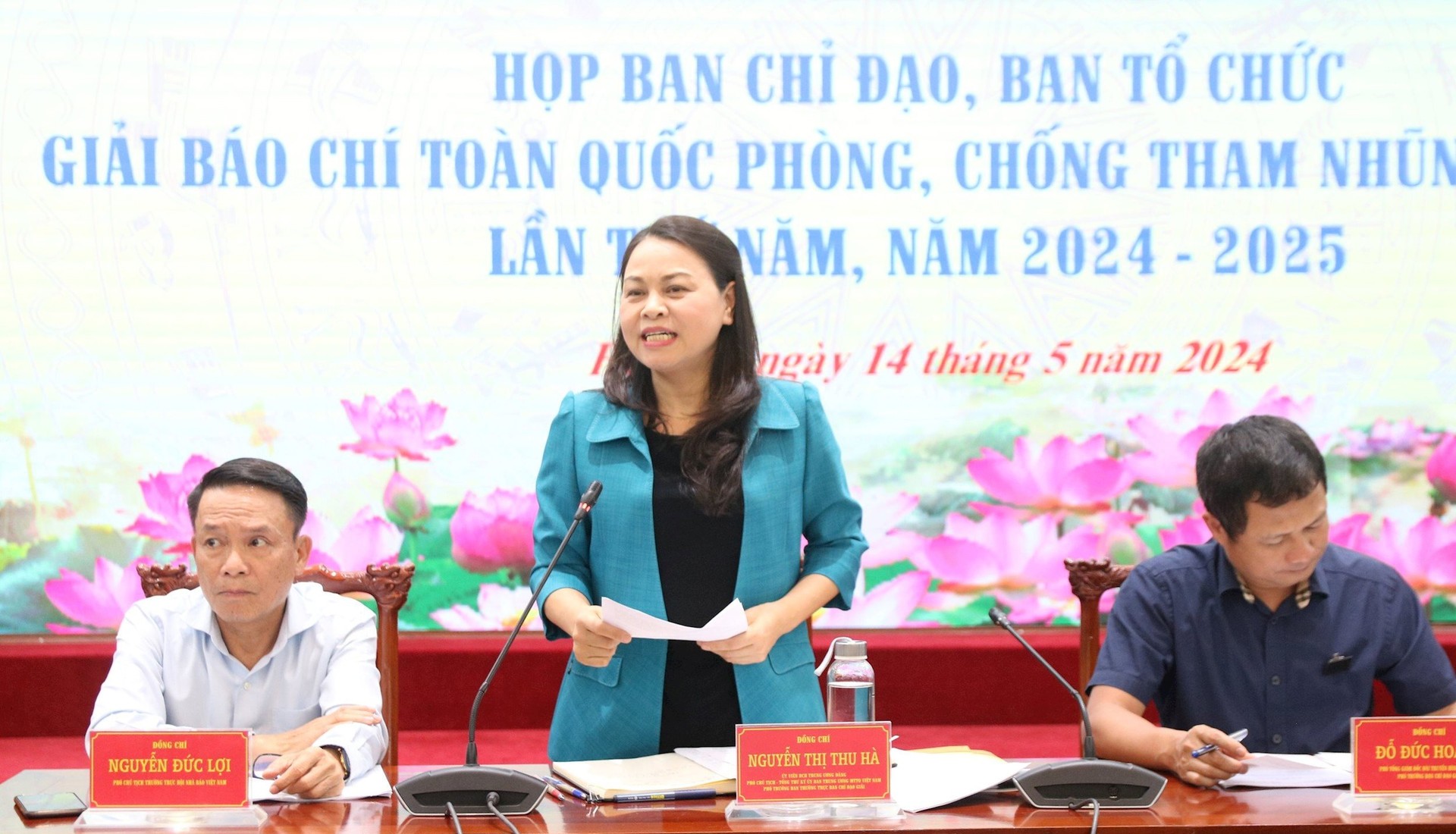 Nâng cao chất lượng Giải báo chí toàn quốc phòng, chống tham nhũng, tiêu cực để tạo hiệu ứng tốt