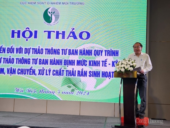 bo tai nguyen va moi truong lay y kien 2 du thao thong tu ve chat thai ran sinh hoat