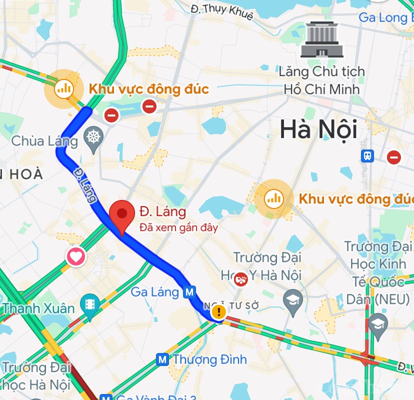 Đường Láng mở rộng lên gấp đôi, điểm nóng ùn tắc sẽ được “hạ nhiệt”?