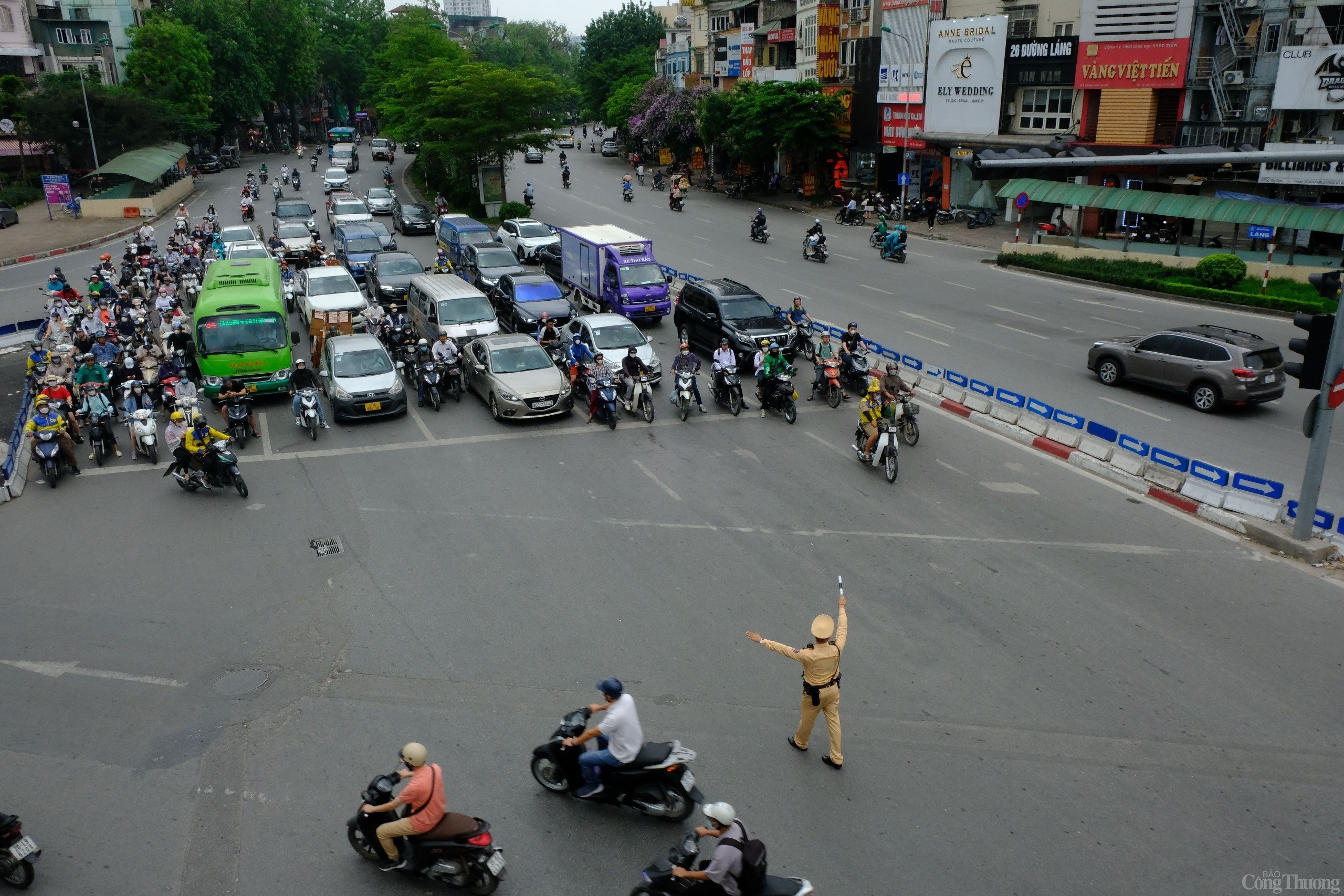 Đường Láng mở rộng lên gấp đôi, điểm nóng ùn tắc sẽ được “hạ nhiệt”?